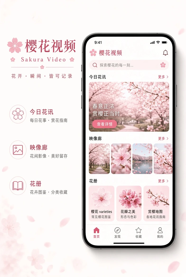 樱花视频APP服务画面