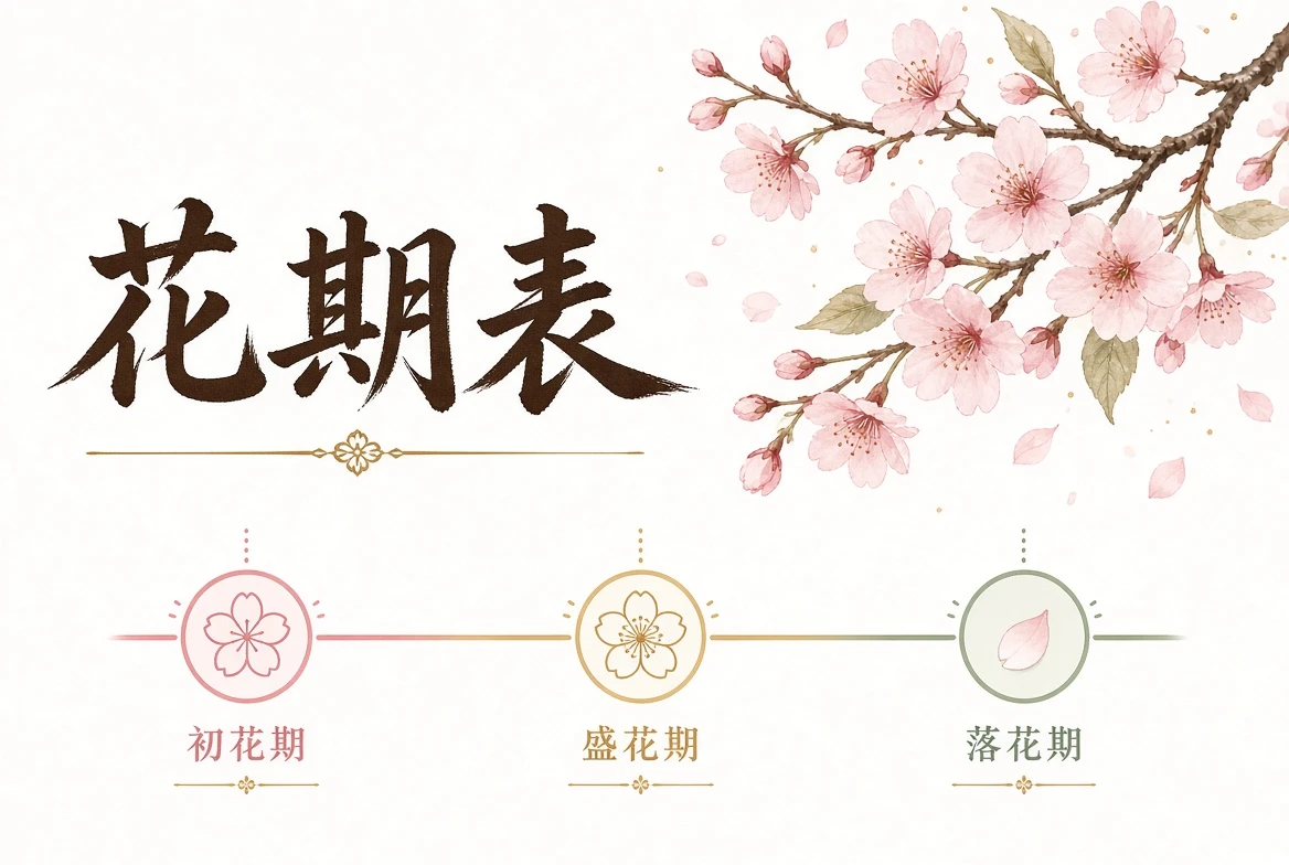 花期表栏目画面