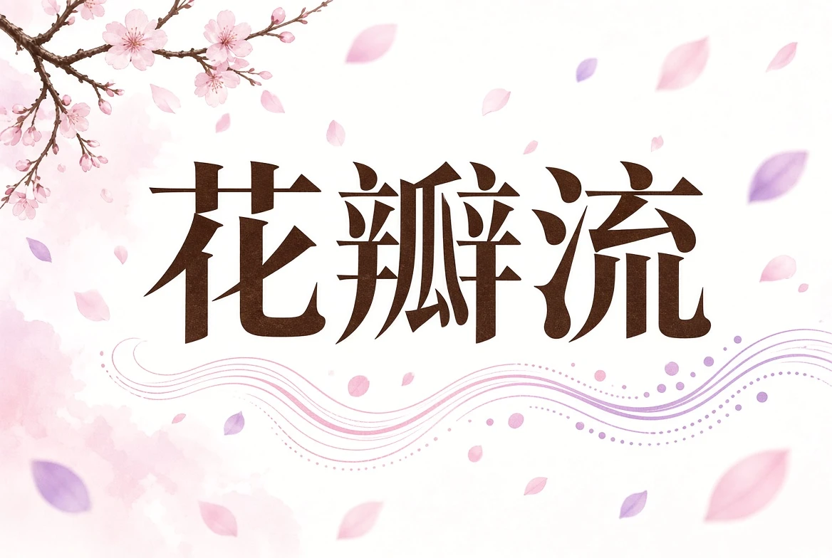 花瓣流栏目画面